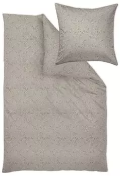 Curt Bauer Mako парчовое дамасское постельное белье Love 155х220 см + агава 40х80 см