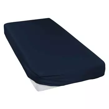 Curt Bauer однотонная простыня из мако-сатина 1 шт. простыня на подгонку ок. 180/200 см 0000-3752 однотонная простыня из мако-сатина морского цвета.