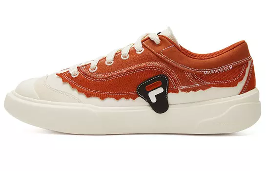 CURVE парусиновые туфли мужские низкие белые/оранжевые Fila Fusion