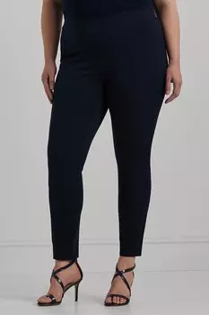 Curve синие брюки из кеслина Lauren Ralph Lauren, синий