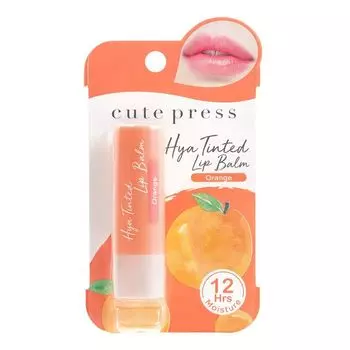 Cute Press Hya Тональный бальзам для губ 3,7г. 02 Оранжевый, Orange
