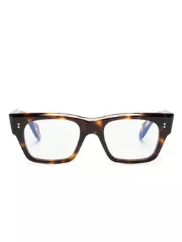 Cutler & Gross очки 9690 в квадратной оправе, коричневый