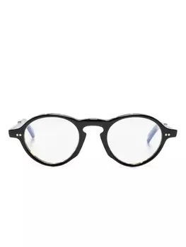 Cutler & Gross очки GR08 в круглой оправе, коричневый