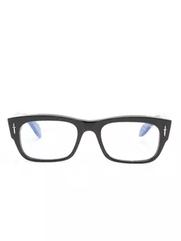 Cutler & Gross очки с квадратной оправе, черный