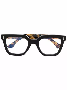 Cutler & Gross очки в квадратной оправе черепаховой расцветки, черный