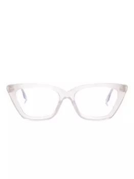 Cutler & Gross очки в оправе 'кошачий глаз', розовый