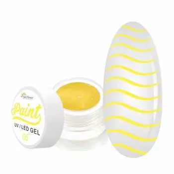 Цвет геля краски - Желтый 05, SUNFLOWER