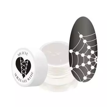 Цвет геля «Паук»: белый, SUNFLOWER