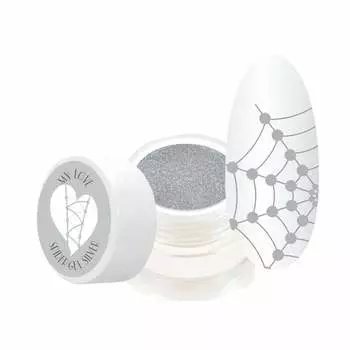 Цвет геля «Паук», серебро, SUNFLOWER