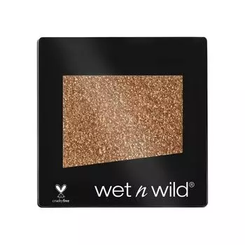 Цвет Icon Eyeshadow Glitter одинарный Латунь wet n wild, 1,4 g