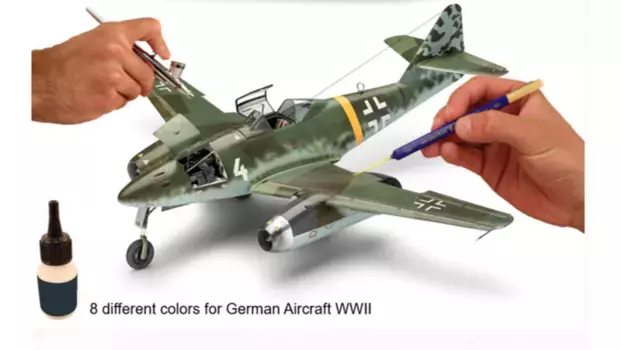 Цвет модели Revell немецкий самолет времен Второй мировой войны