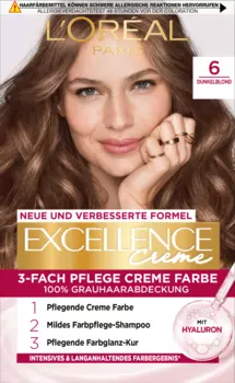 Цвет волос 6 темно-русый 1 шт. L'Oreal