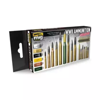 Цвета боеприпасов времен Второй мировой войны, Acrylic Paint Sets