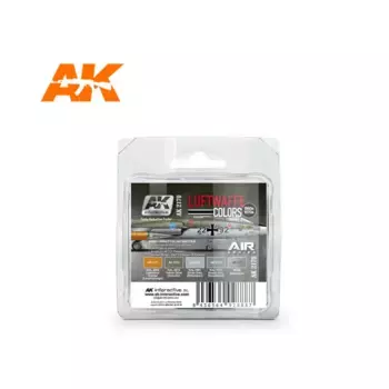 Цвета Люфтваффе 1960-х/1970-х годов, Paint - AIR Series, Acrylic (AK-Interactive)