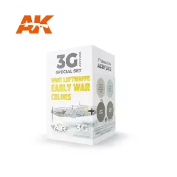Цвета Люфтваффе времен Второй мировой войны, 3rd Gen Acrylic Special Set