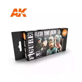 Цвета плоти и кожи (оригинальный выбор), 3rd Gen Acrylic Paint Sets