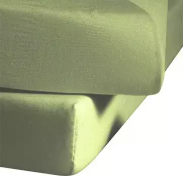 Цвета простыни, флёресс, мако-сатин, резинка: без, (1 шт.) Fleuresse 270х260 см, 1 шт., цвет jadegrn