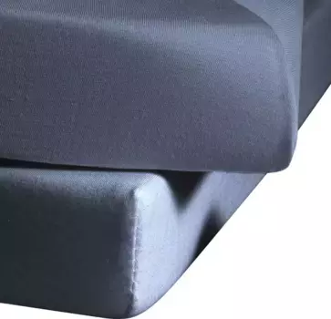 Цвета простыни, флёресс, мако-сатин, резинка: без, (1 шт.) Fleuresse 160х260 см, 1 шт., цвет denim