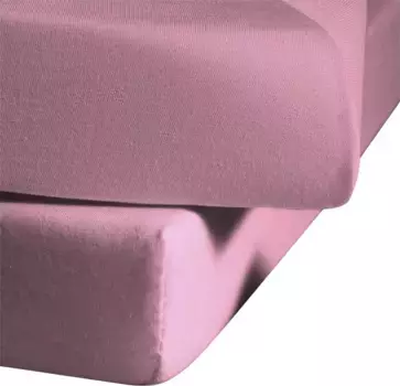 Цвета простыни, флёресс, мако-сатин, резинка: без, (1 шт.) Fleuresse 270х260 см, 1 шт., розовый