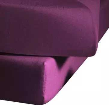 Цвета простыни, флёресс, мако-сатин, резинка: без, (1 шт.) Fleuresse 220х260 см, 1 шт., цвет himbeere