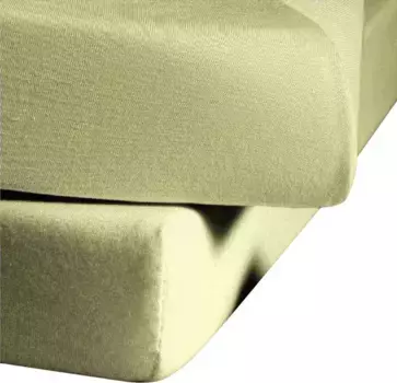 Цвета простыни, флёресс, мако-сатин, резинка: без, (1 шт.) Fleuresse 220х260 см, 1 шт., зеленый/лайм