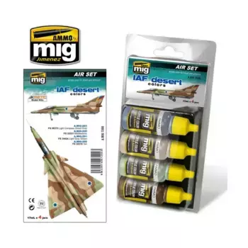 Цвета пустыни IAF, Acrylic Paint Sets