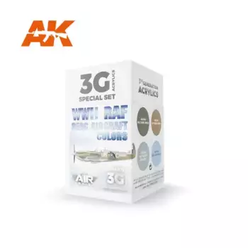 Цвета самолетов RAF SEAC времен Второй мировой войны, 3rd Gen Acrylic Special Set