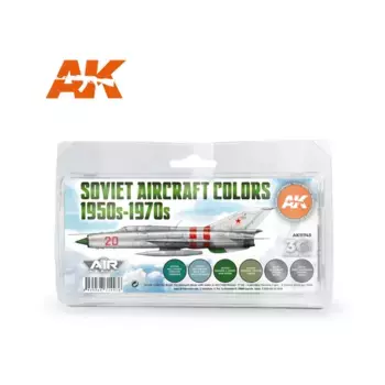 Цвета советских самолетов 1950-1970-х гг., 3rd Gen Acrylic Special Set