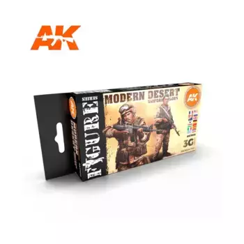 Цвета современной пустынной униформы, 3rd Gen Acrylic Paint Sets