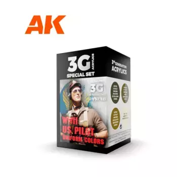 Цвета униформы пилотов США времен Второй мировой войны, 3rd Gen Acrylic Special Set