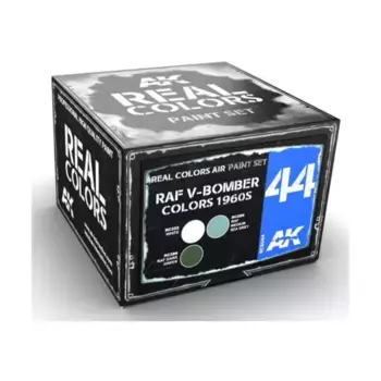 Цвета V-бомбардировщика RAF 1960-х годов, Paint - Real Color Sets (AK-Interactive)