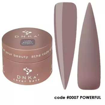 Цветная база DNKa Cover Base № 0007 Powerful, 30 мл