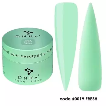 Цветная база DNKa Cover Base № 0019 Fresh, 30 мл