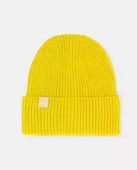 Цветная базовая шапка-бини Tintoretto, цвет Amarillo Limn