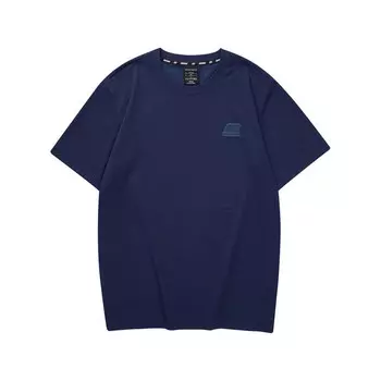 Цветная футболка унисекс, цвет морской волны/00DU Skechers, Marine Blue/00DU