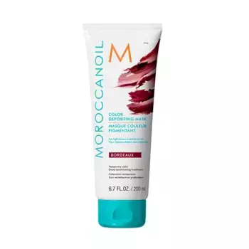 Цветная маска Color Depositing Mask Bordeaux Moroccanoil, 200 ml
