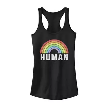 Цветная пастельная радужная майка Junior's Human