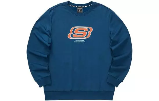 Цветная свитшот унисекс Poseidon Blue Skechers, Poseidon Blue