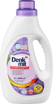 Цветное моющее средство жидкий цвет и усилитель Защита волокна 20 Втл Denkmit