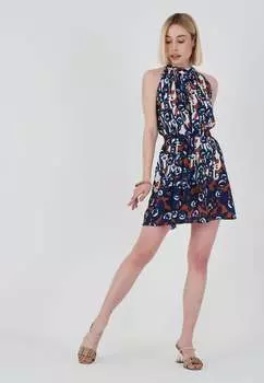 Цветное платье Herita, синий