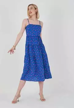 Цветное платье Herita, синий