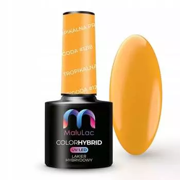 Цветной гибридный лак для ногтей, «Тропическое приключение» №1218, 5 г MaluLac