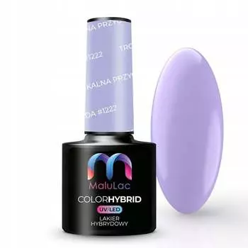 Цветной гибридный лак для ногтей, «Тропическое приключение» №1222, 5 г MaluLac