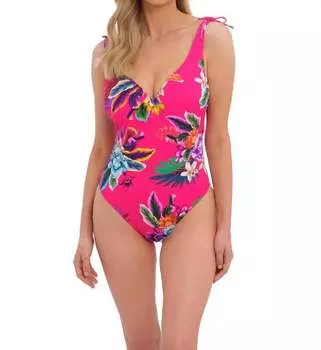 Цветной купальник Halkidiki с V-образным вырезом Fantasie, цвет orchid