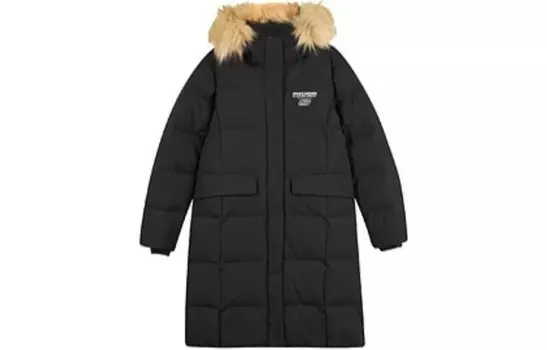 Цветной пуховик женский черный/0018 Skechers