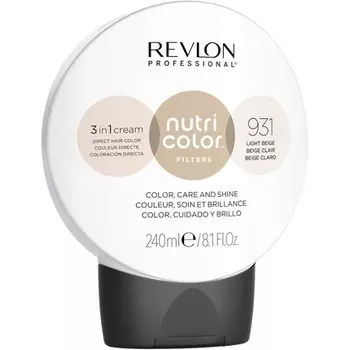 Цветные фильтры Nutri 931/Прозрачный бежевый, 240 мл, Revlon
