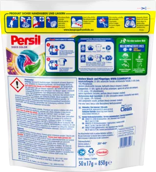 Цветные моющие диски 50Wl Persil
