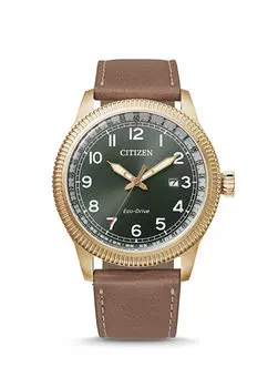 Цветные мужские наручные часы Bm7483-15X Citizen, золотой