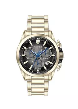 Цветные мужские наручные часы Wa.16100-D из стали Wainer, золотой