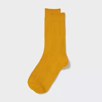 Цветные носки Uniqlo, желтый